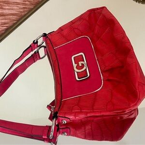 Vintage guess hot pink bag
